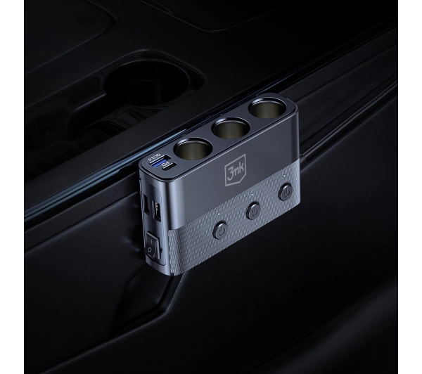 3mk Car Power Splitter PD 120W