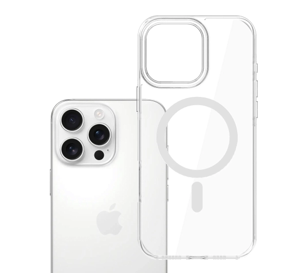 3mk EverClear MagCase do iPhone 16 Pro Max Przezroczysty