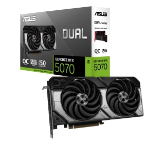 ASUS Dual GeForce RTX 5070 OC Edition 12GB GDDR7 192bit DLSS 4 - Kup na Raty - RRSO 0%
