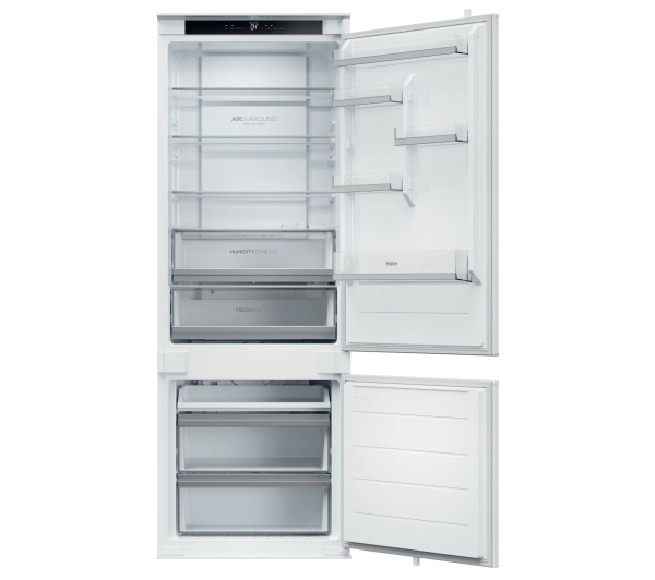 Haier HBQW5719E Pełny No Frost 193,5cm Kompresor inwerterowy Szuflady My Zone i Humidity Zone
