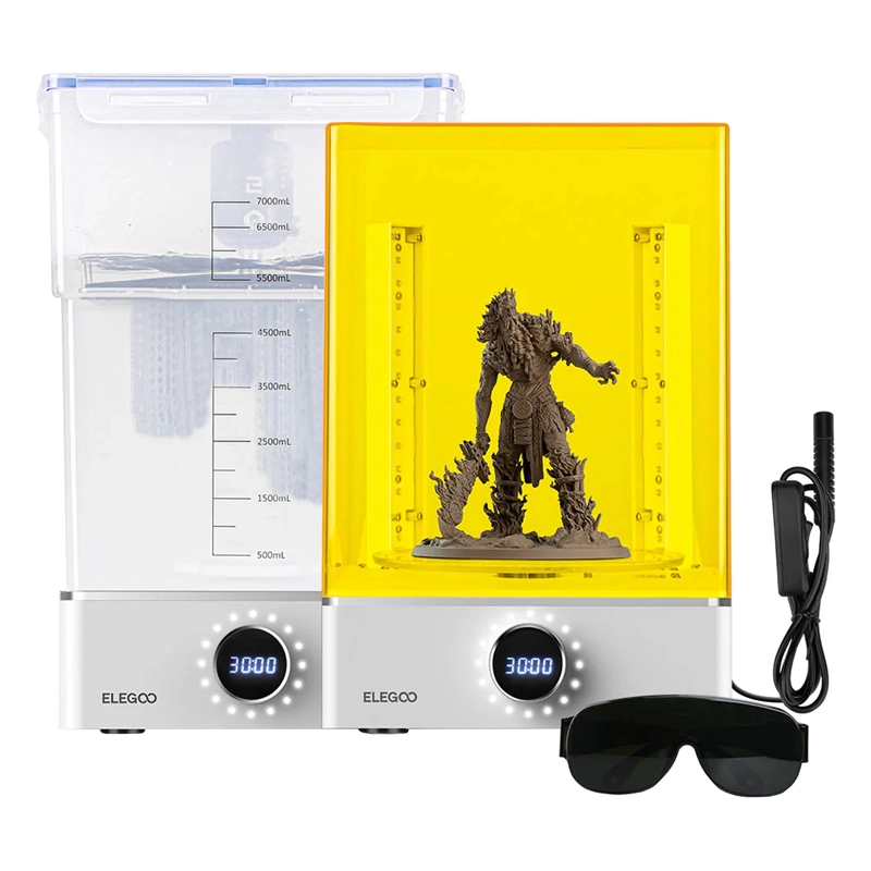 Urządzenie do mycia i suszenia wydruków Elegoo Zestaw do mycia i utwardzania wydruków 3D Mercury XS
