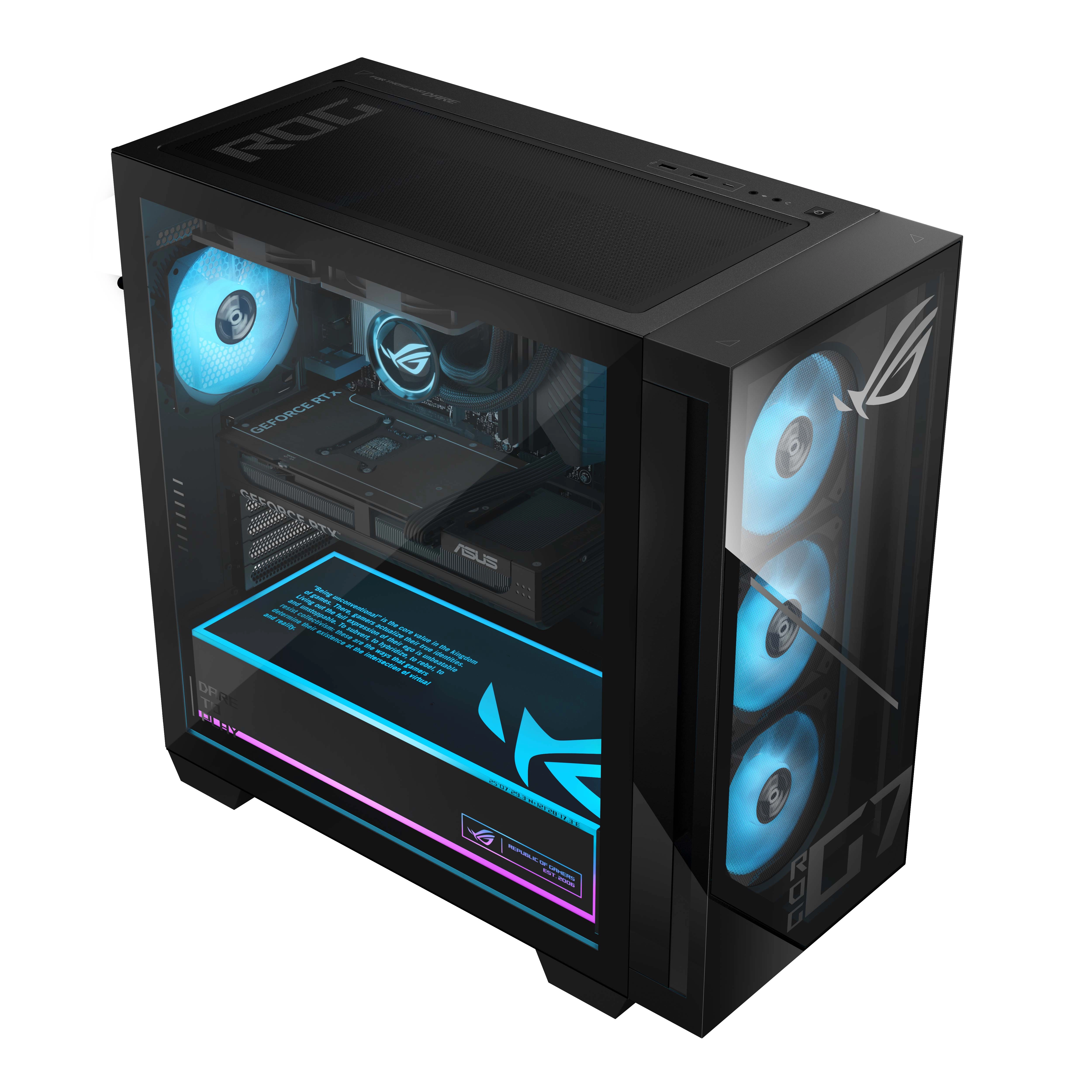 Komputer gamingowy ASUS ROG G700 2025 G700TF-09285K239W Ultra 9 285K 32GB RAM 1TB Dysk SSD RTX5080 Win11