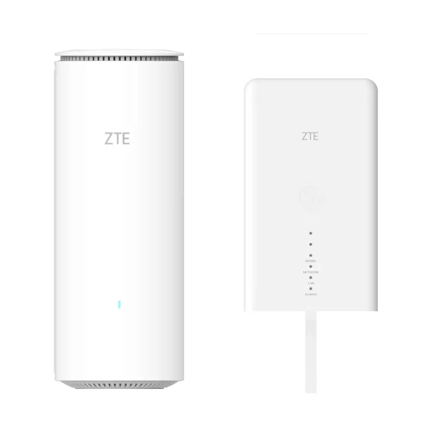 Router bezprzewodowy z 5G ZTE MC889 ODU Biały + Z1320 AX3000 Biały