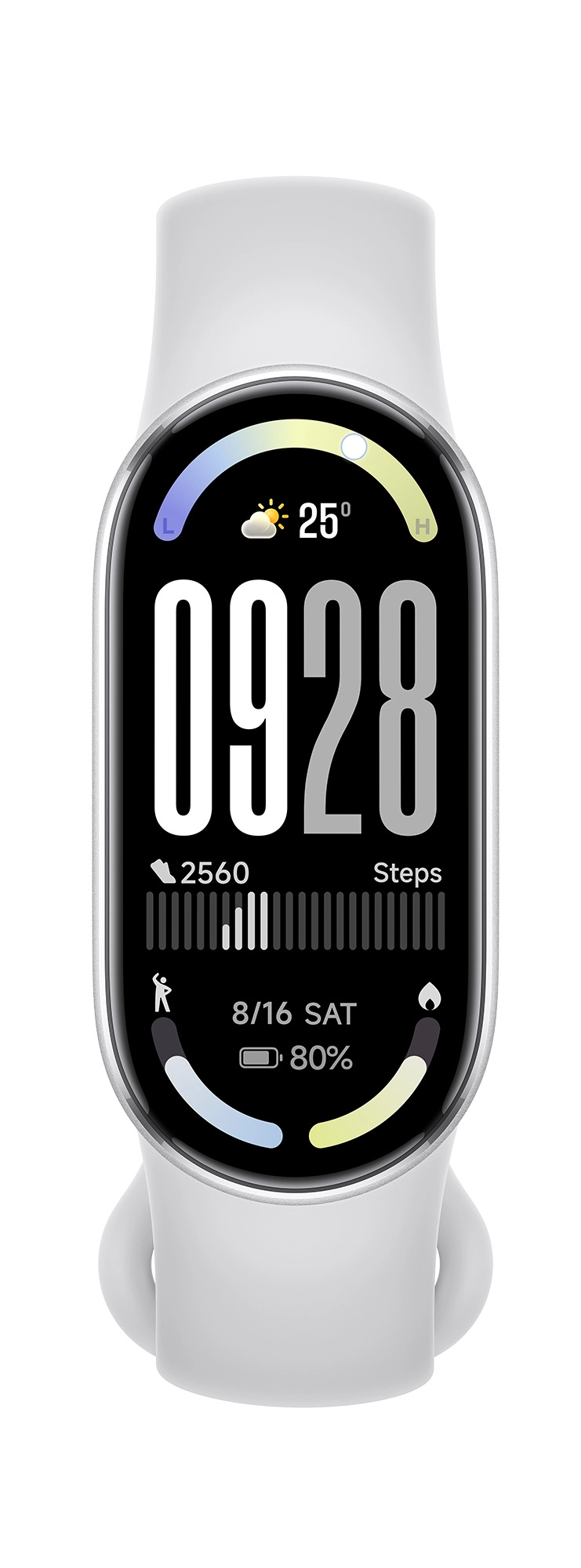 Smartband Xiaomi Smart Band 10 Srebrny