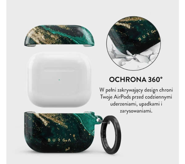 Burga Case Emerald Pool do AirPods 4