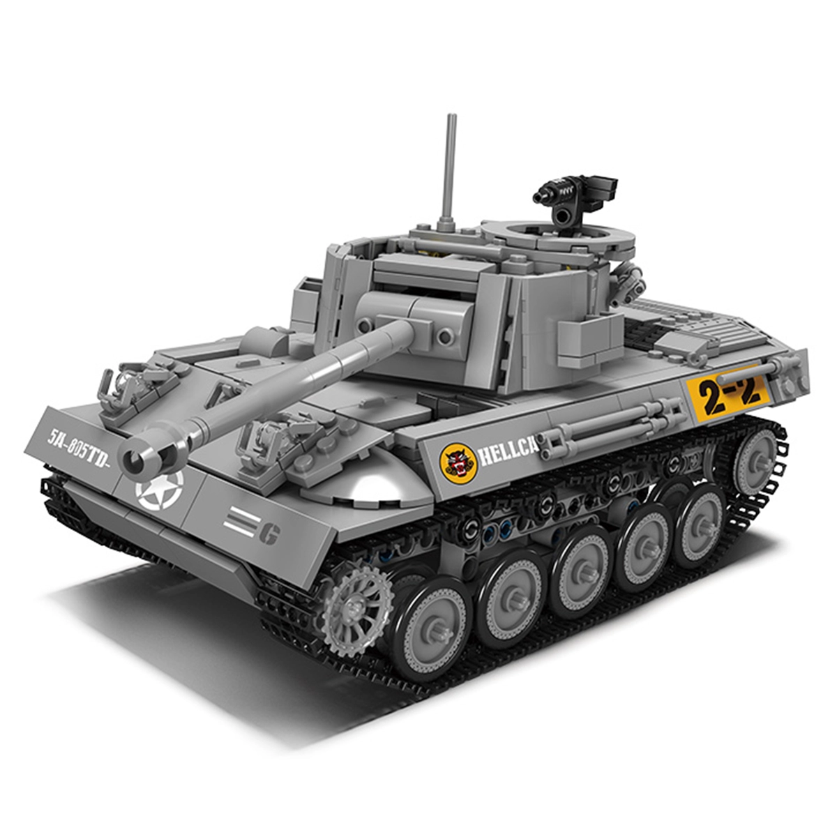 Czołg Mould King MK20032 Klocki plastikowe 971 elementów