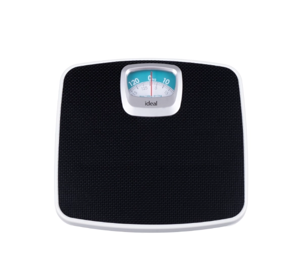 Wagi łazienkowe - Ideal IZ9202 130kg Czarny