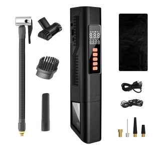 Odkurzacz samochodowy Extralink EX.27672 z kompresorem 2w1 12V USB