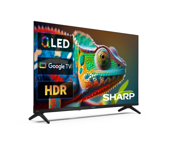Sharp 32HF3765E QLED Google TV  DVB-T2 - Kup na Raty - RRSO 0%