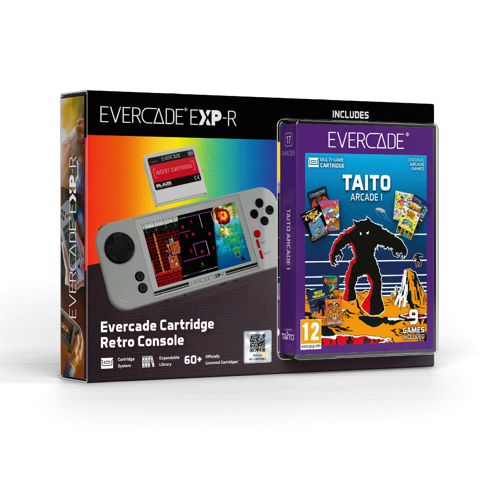 Konsola Evercade EXP-R + Taito Arcade 1