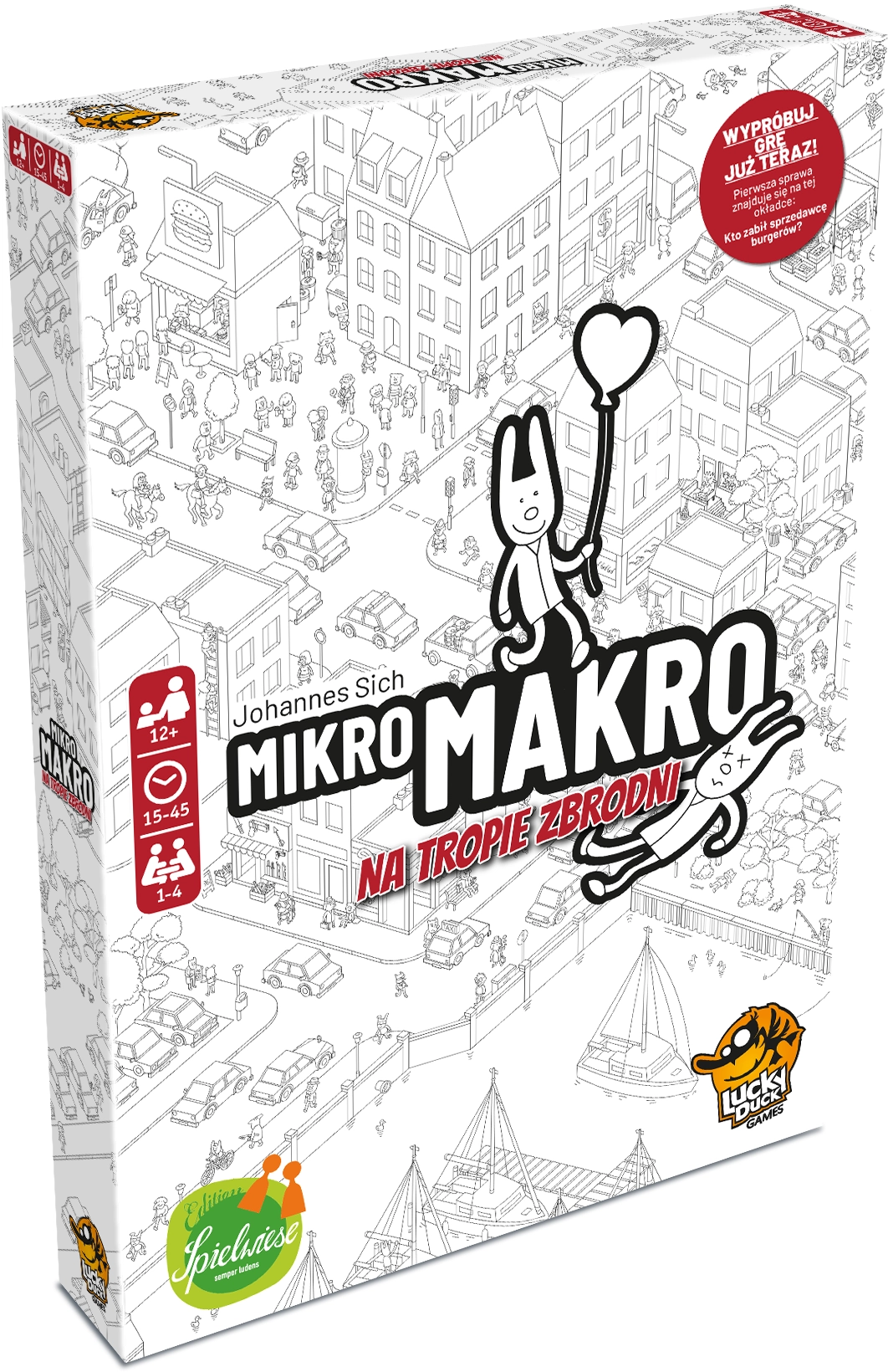 Gra planszowa MikroMakro Na Tropie Zbrodni