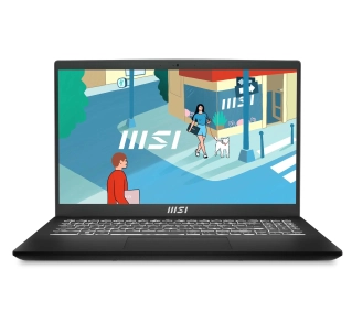 MSI Modern 15 B13M-1086PL 15,6" i7-1355U 16GB RAM 512GB Dysk SSD Win11 Czarny - Kup na Raty - RRSO 0%