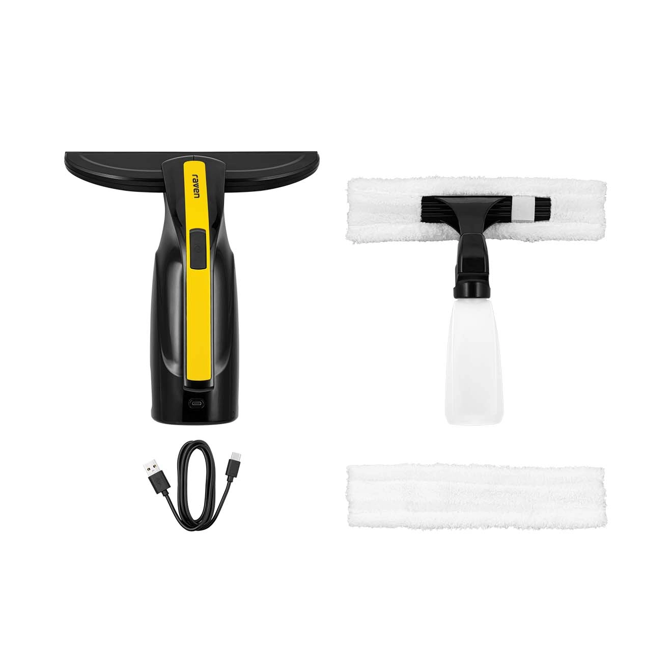 Myjka do okien Raven EMO002 Spryskiwacz z padem w zestawie 35min 100m2