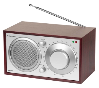 Radioodbiornik Kruger & Matz KM0823 FM Srebrny