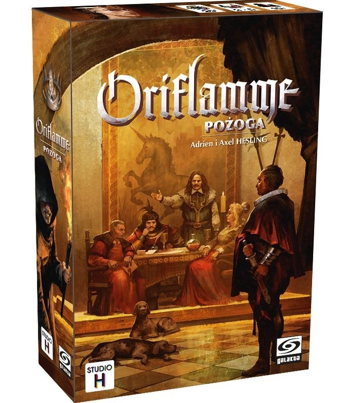 Gra planszowa Oriflamme: Pożoga