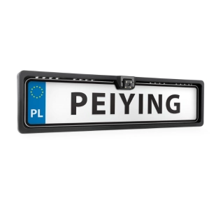 Peiying PY0105 w ramce tablicy rejestracyjnej