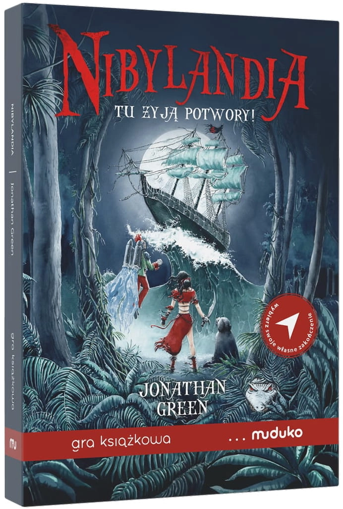 Gra książkowa Nibylandia. Tu żyją potwory!