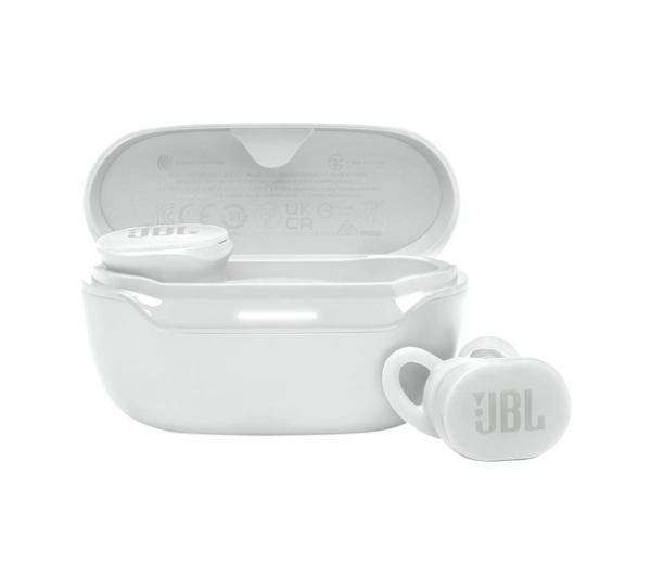 JBL Endurance Race 2 White Dokanałowe Bluetooth 5.3 Biały