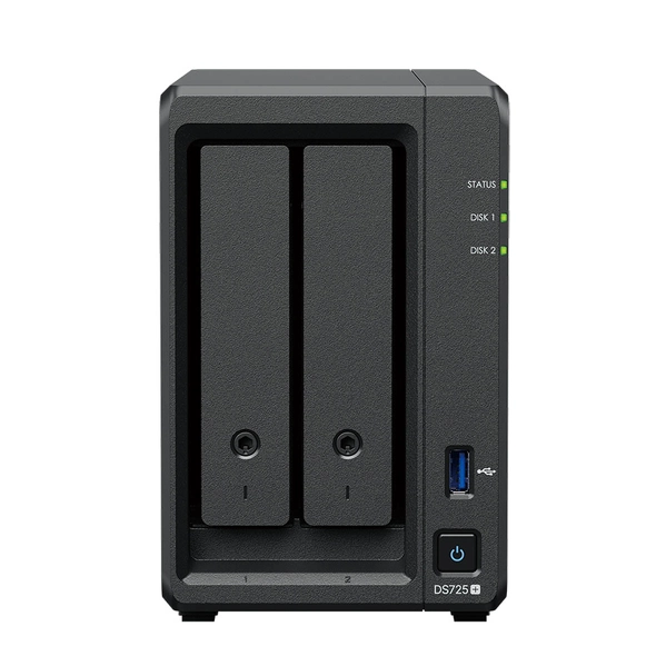 Serwer Synology DS725+ Czarny