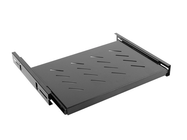 Półka Lanberg AK-1006-B do Szaf 19" 600mm Czarna