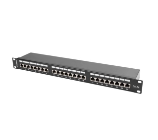 Lanberg PPS5-1024-B 24 PORT 1U 19" KAT.5E FTP Czarny