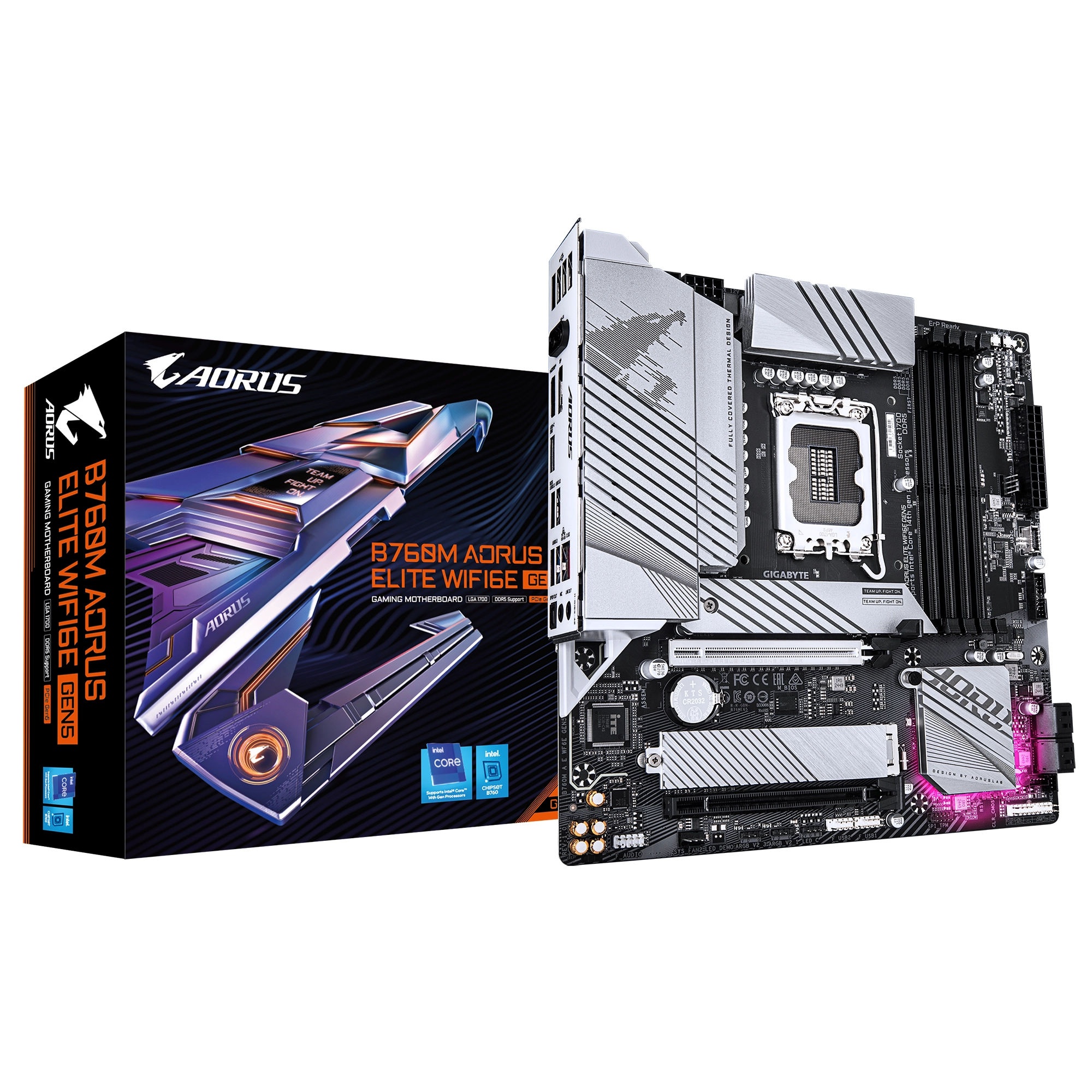 Płyta główna Gigabyte B760M AORUS ELITE WIFI6E GEN5