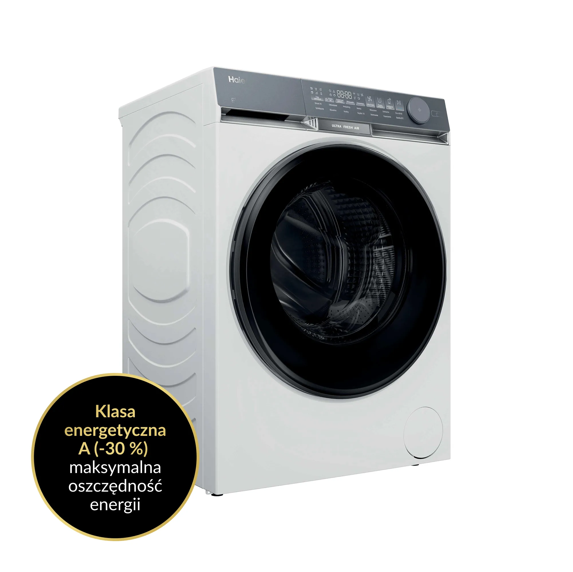 Pralka Haier X9 HW100-B14387U-PL - widok z przodu