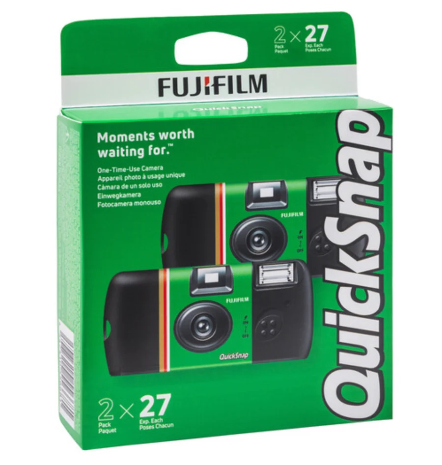 Fujifilm QuickSnap ISO 400 27zdjęć 2szt