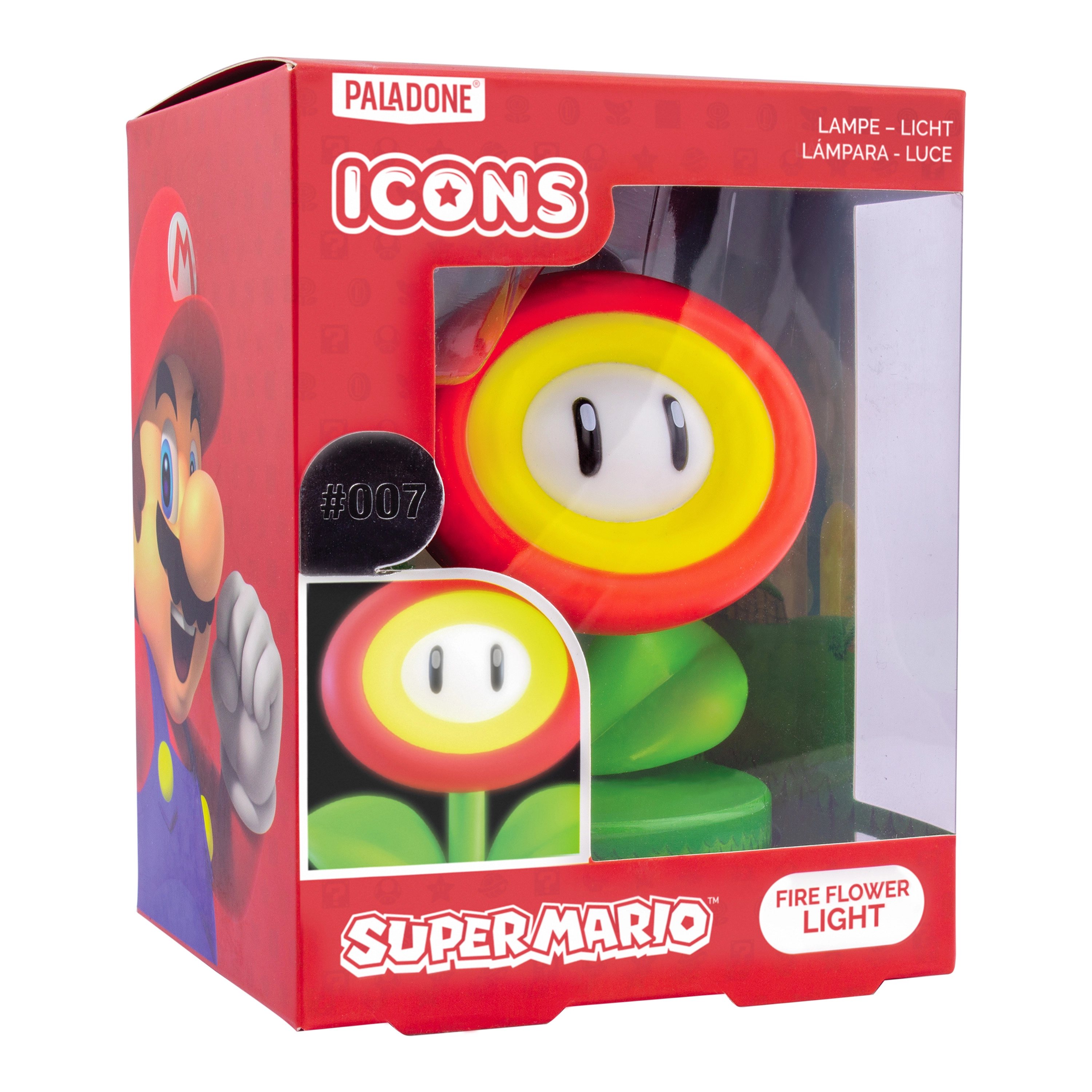 Lampka Paladone ICONS Super Mario Fire Flower
