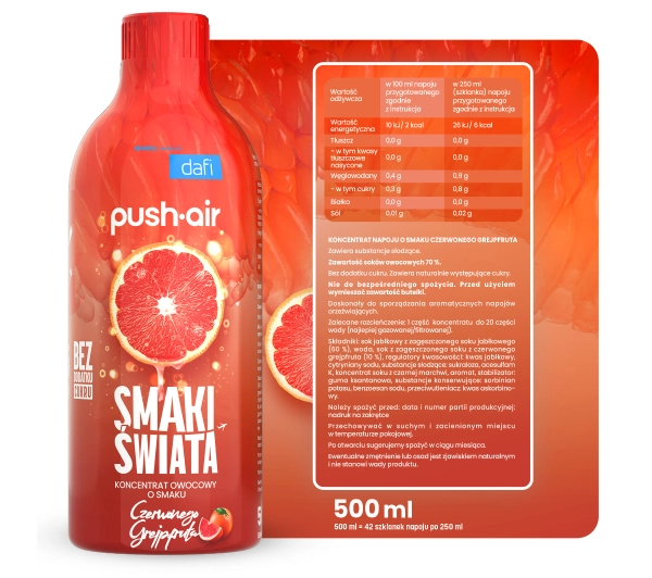 Dafi Czerwony Grejpfrut