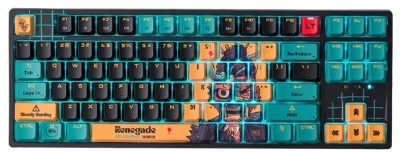 Klawiatura mechaniczna A4tech Bloody  AT87 Renegade