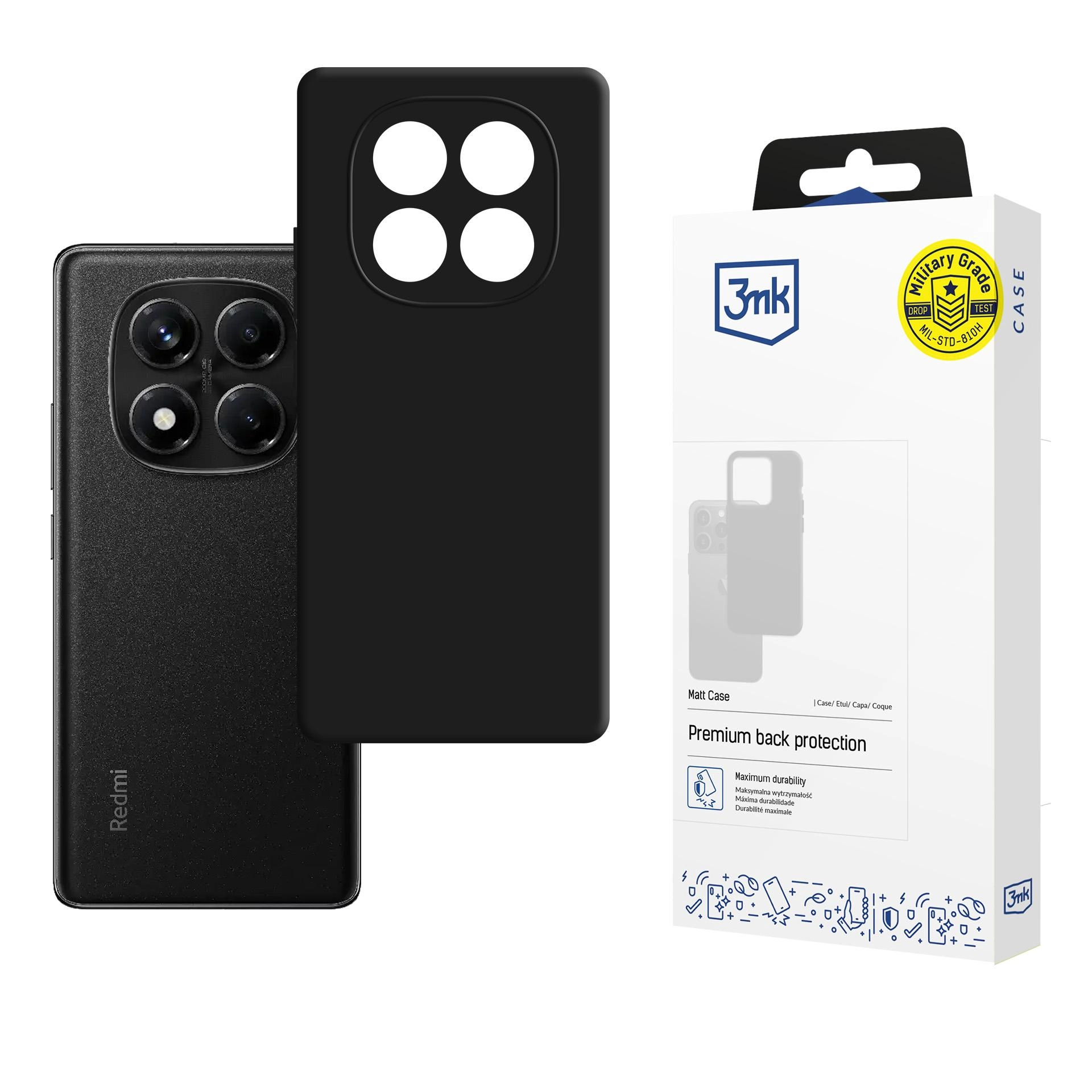 Etui 3mk Matt Case do Redmi Note 14 Pro 4G
