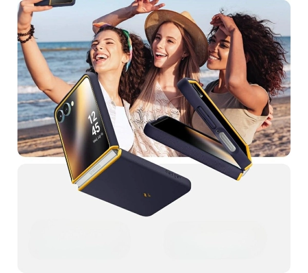 Spigen Nano Pop MagSafe do Galaxy Z Flip7 Granatowy