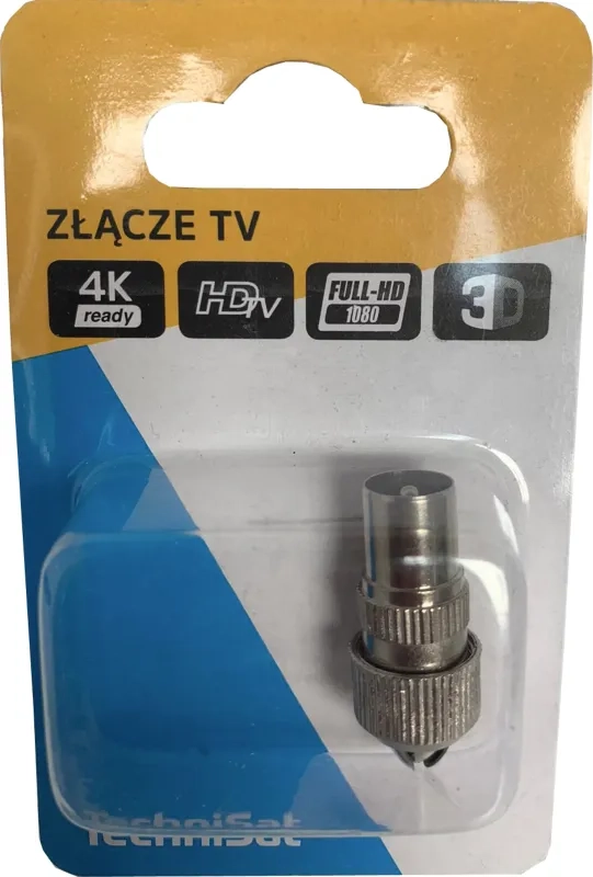 Wtyk antenowy TechniSat 0001/3360 Złącze TV męskie metalowe