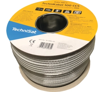 Kabel koncentryczny TechniSat TechniKabel 100 CCS Szpula 100m