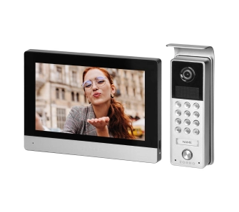 Wideodomofon Orno Ceres OR-VID-ME-1056FHD/B ekran dotykowy 8" szyfrator Full HD