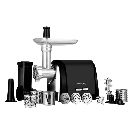 Maszynka do mięsa Zeegma Molen Chef Black 1900W 3 sitka Szatkownica