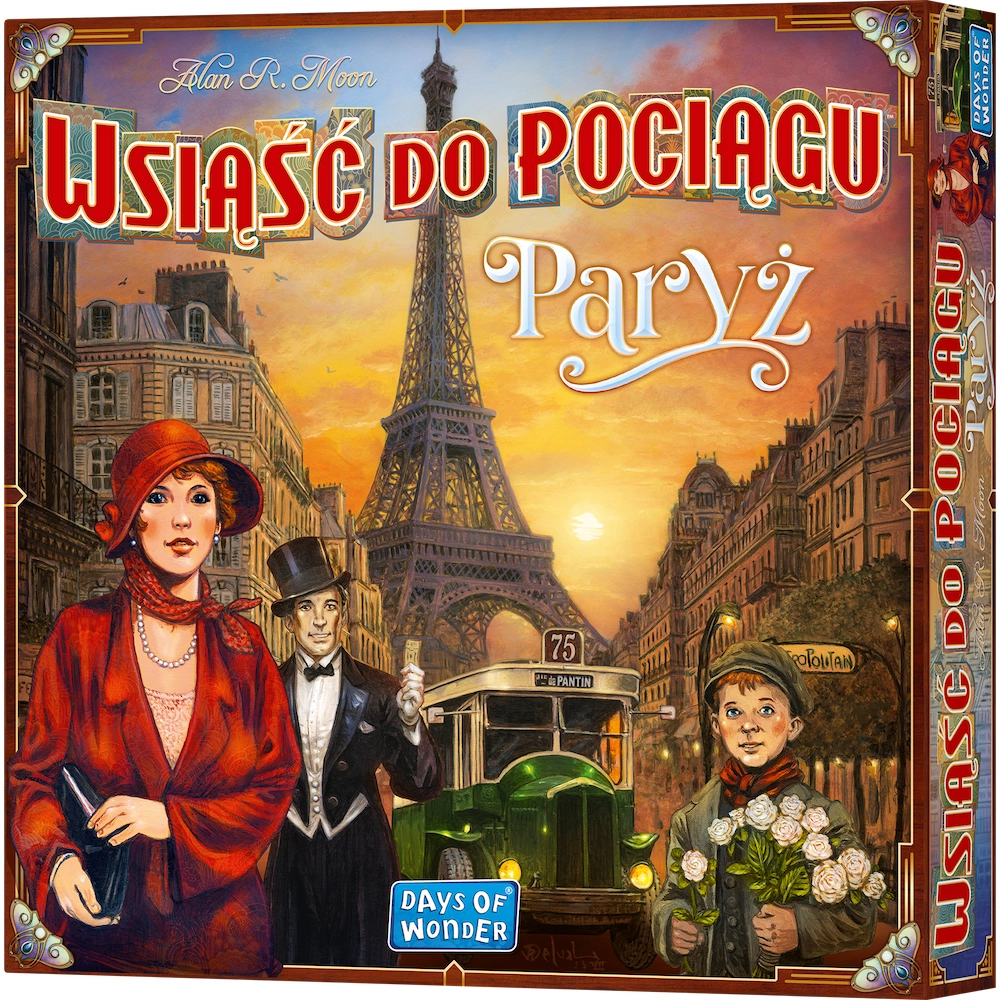 Gra planszowa Wsiąść do Pociągu: Paryż