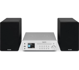 Radioodbiornik TechniSat DIGITRADIO 760 CD IR Radio FM DAB+ Internetowe Bluetooth Srebrny