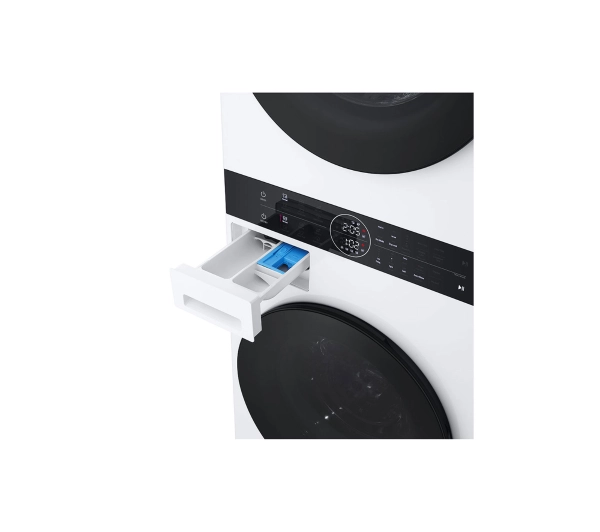 LG WashTower WT1210WWF 66cm 12kg/10kg Zdalne sterowanie - Kup na Raty - RRSO 0%