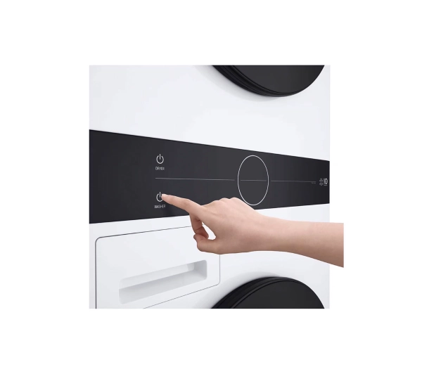 LG WashTower WT1210WWF 66cm 12kg/10kg Zdalne sterowanie - Kup na Raty - RRSO 0%