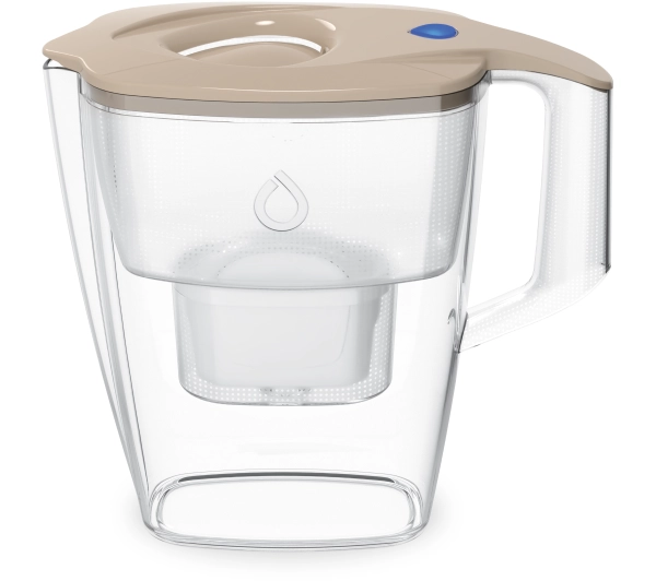 Dzbanki filtrujące - Dafi Mila LED 3l 1 wkład Brązowy