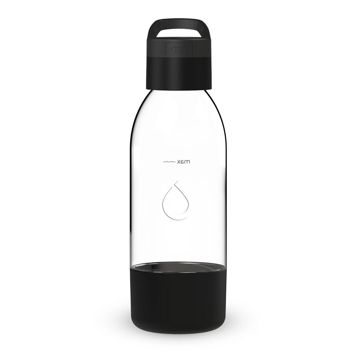 Butelka Dafi PushAir 0,5l Czarny