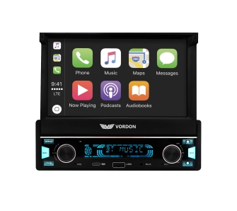 Radioodtwarzacz samochodowy Vordon HT522 SYDNEY z USB 7" 4x60W Bluetooth