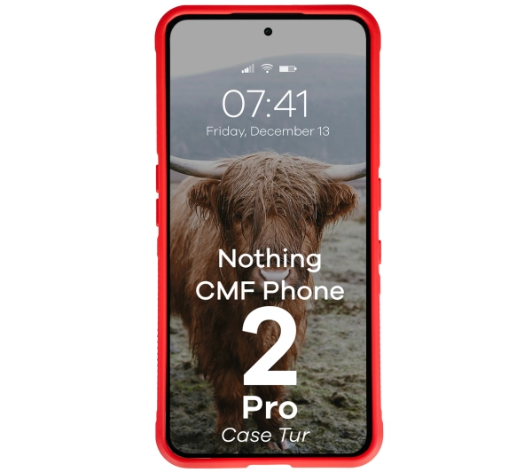 Bizon Tur do Nothing CMF Phone 2 Pro Czerwony