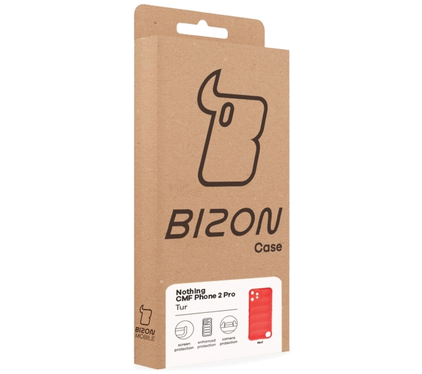 Bizon Tur do Nothing CMF Phone 2 Pro Czerwony