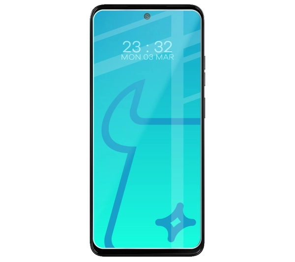 Bizon elastyczne etui Salpa + 2x szkło hartowane Clear Pack do Motorola Moto G15 / Motorola Moto G15 Power