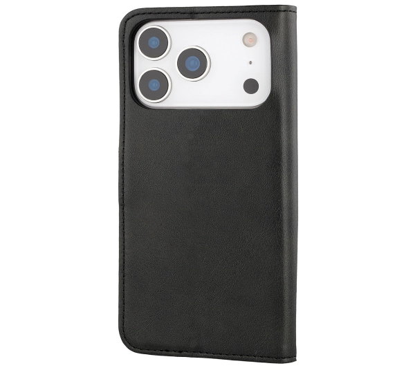 Bizon z klapką Pocket do Apple iPhone 17 Pro Czarny