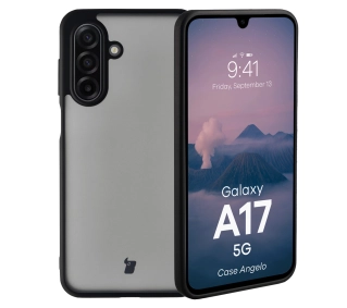 Bizon Angelo do Samsung Galaxy A17 5G Black z czarną ramką