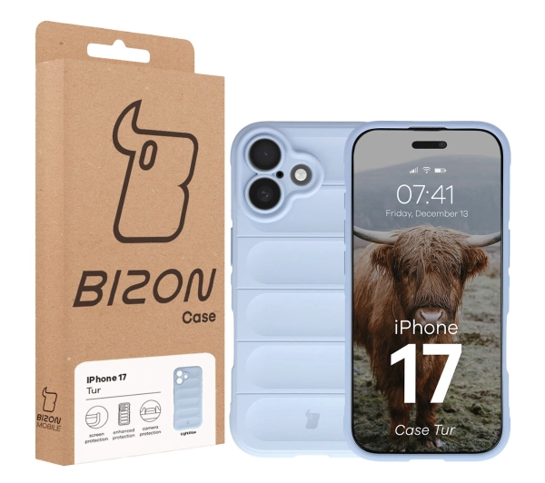 Bizon Tur do Apple iPhone 17 Jasnoniebieski